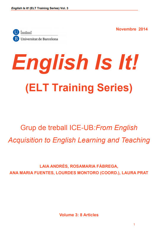 English Is It! (ELT Training Series). Vol. 3