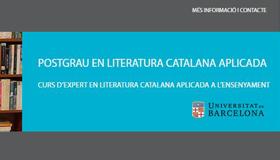 Curs d'Expert en literatura catalana aplicada a l'ensenyament (UB)