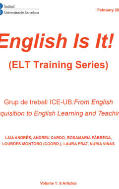 English Is It! (ELT Training Series). Vol. 1