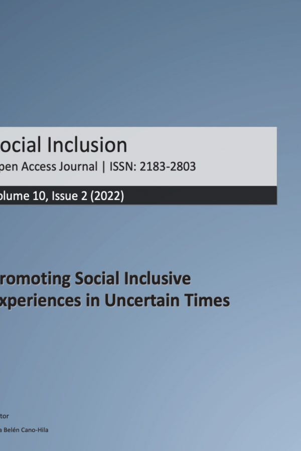 2. Portada de la revista científica Social Inclusion