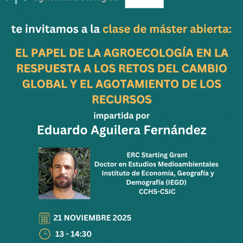 El papel de la agroecologia en la respuesta a los retos del cambio global