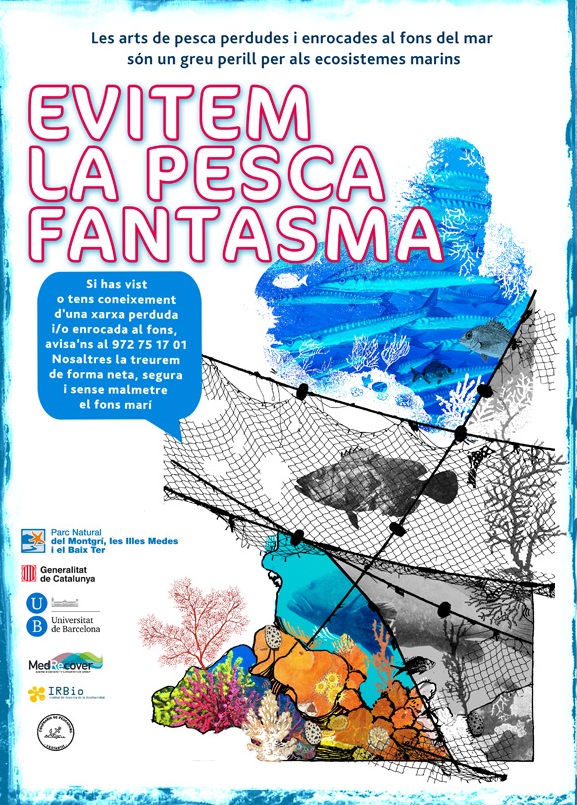 Objectiu: retirar les xarxes de pesca perdudes al mar per protegir els fons marins 