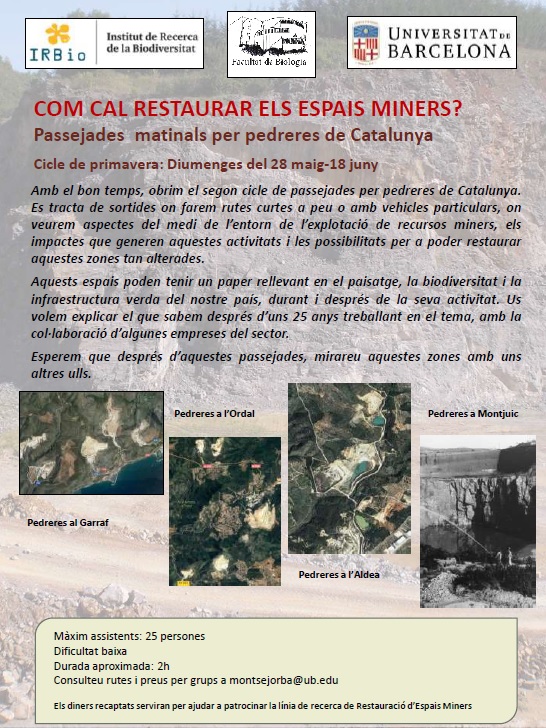 COM CAL RESTAURAR ELS ESPAIS MINERS?