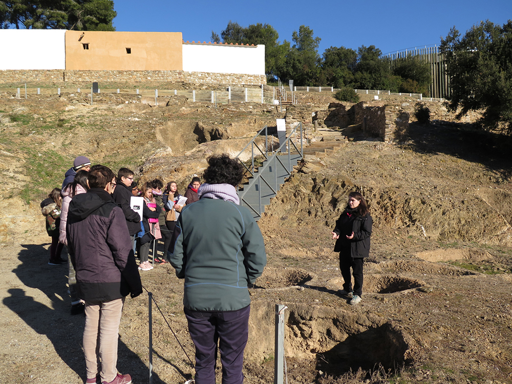 Albert&nbsp;Santasusagna a l'IES&nbsp;La&nbsp;Ribera