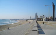 Platja del Bogatell (Barcelona) [FLP].