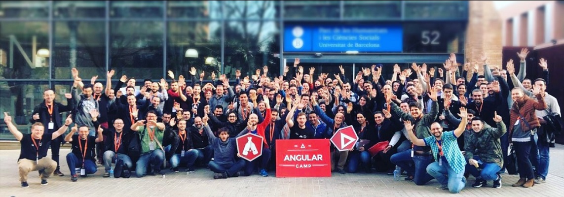 imatge grupal AngularBeers Barcelona
