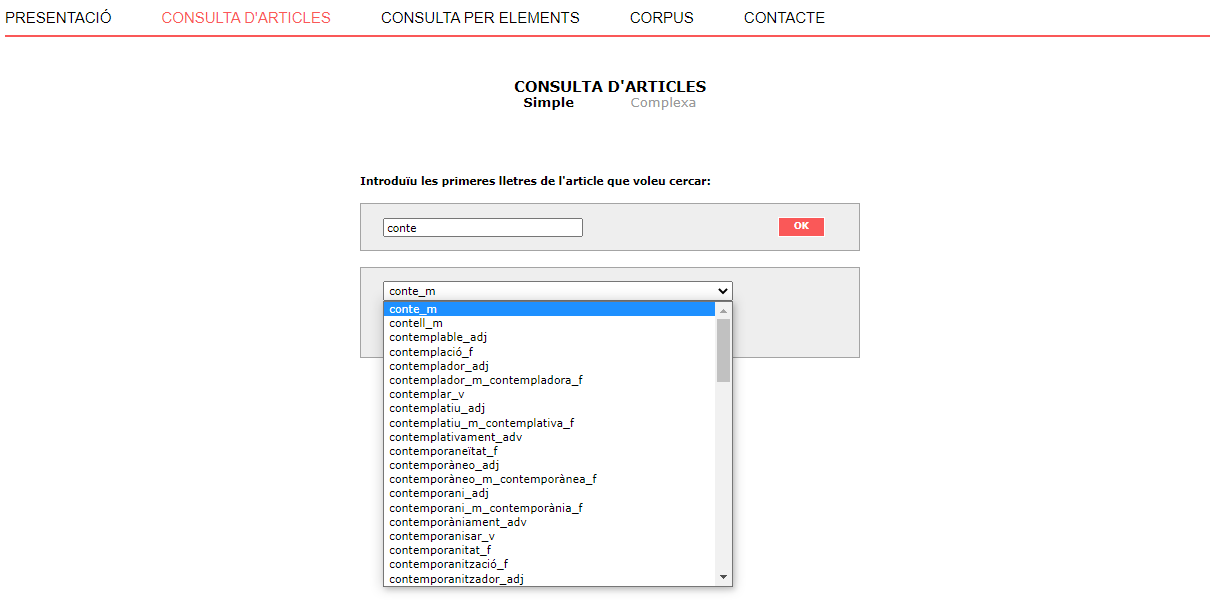 Exemple de consulta simple