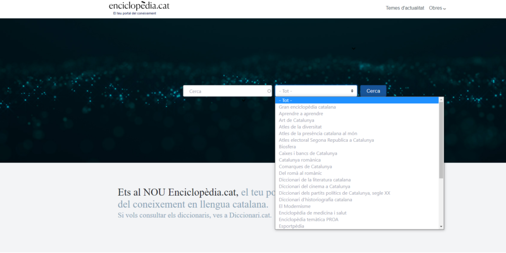 Obres incloses en el portal Enciclopèdia.cat
