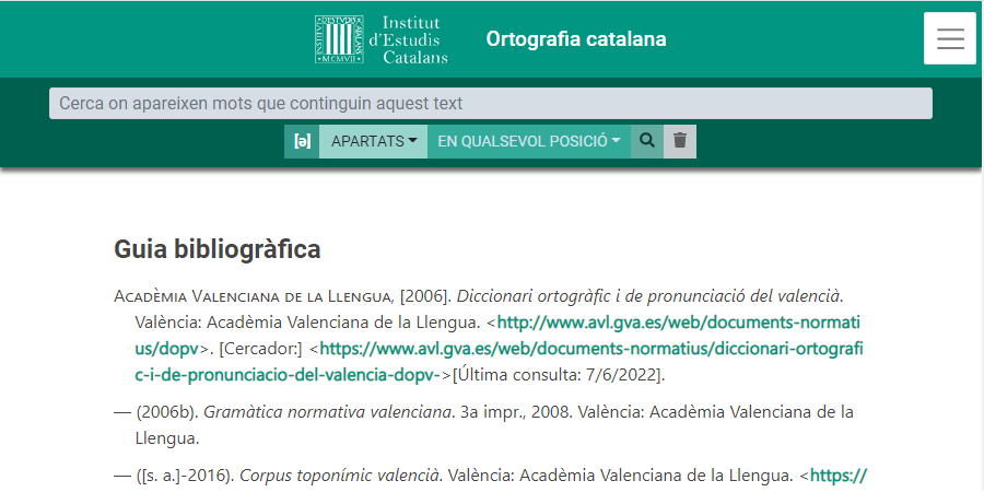 Guia bibliogràfica a l'OIEC en línia
