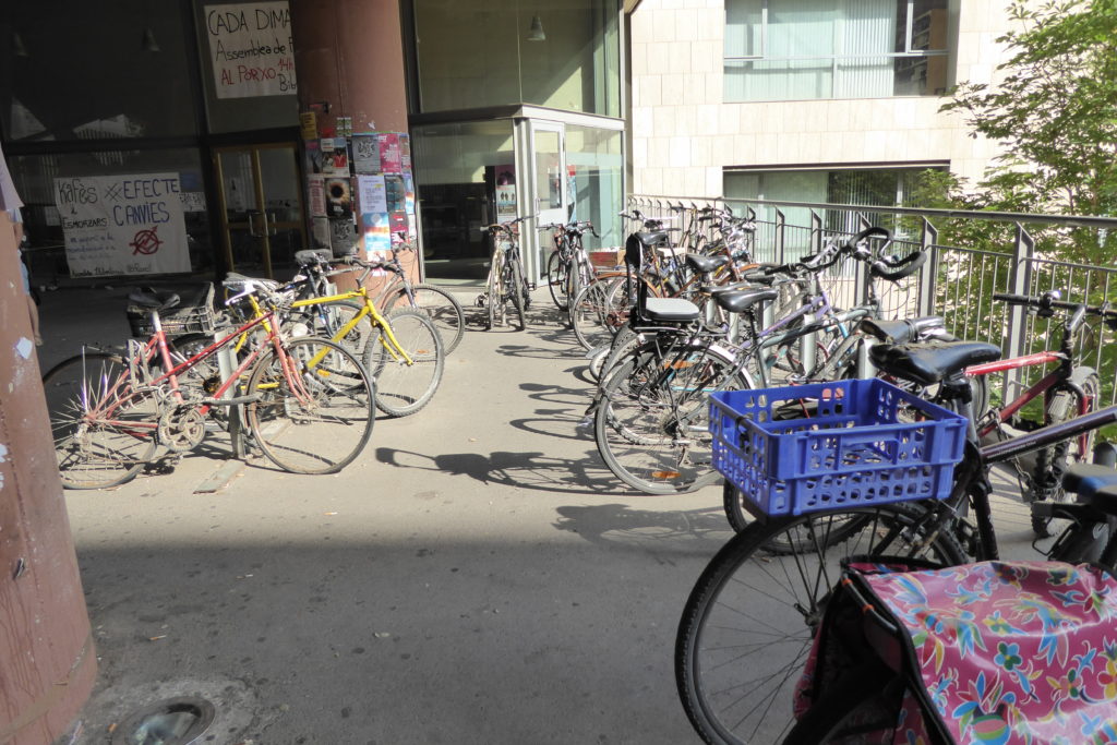 Pàrquing bicicletes geografia