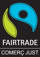 Logo fairtrade, comerç just