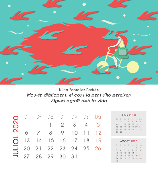 Frases calendari: Juliol