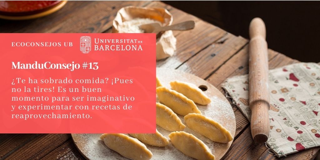 ¿Te ha sobrado comida? ¡Pues no la tires! Es un buen momento para ser imaginativo y experimentar con recetas de reaprovechamiento.