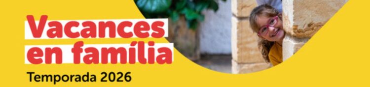 Capçalera Vacances en família 2026
