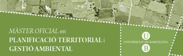 Master's in Territorial Planning and Environmental Management