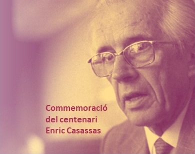 Centenari del naixement del Dr. Enric Casassas - introducció