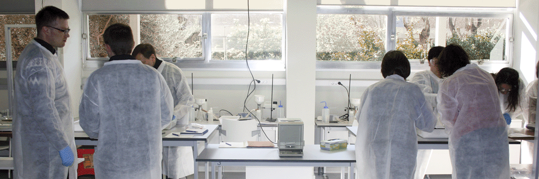 Evaporador rotativo - Máster de Química Analítica - Facultad de Química - Universidad de Barcelona