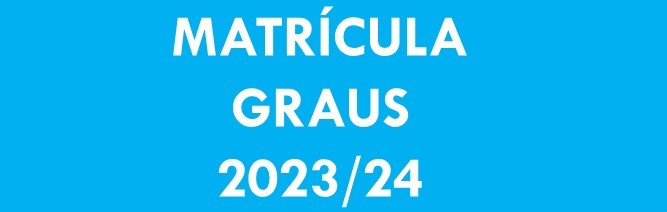 Matrícula Graus 2023-24