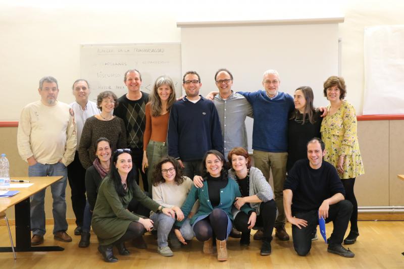Imatge de grup d'alguns dels assistents a la VI Jornada d'Innovació Docent