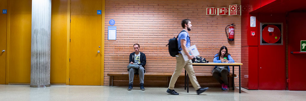 Faculty hall - Specialized Communication - Universitat de Barcelona