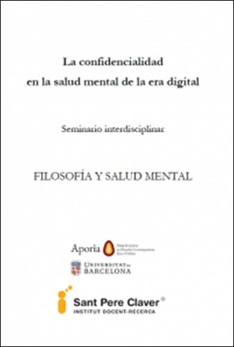 Confidentiality in mental health of the digital era