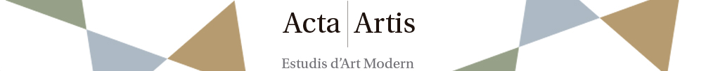 capçalera Acta / Artis