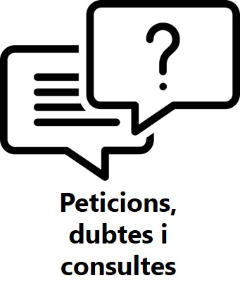 peticions dubtes consultes