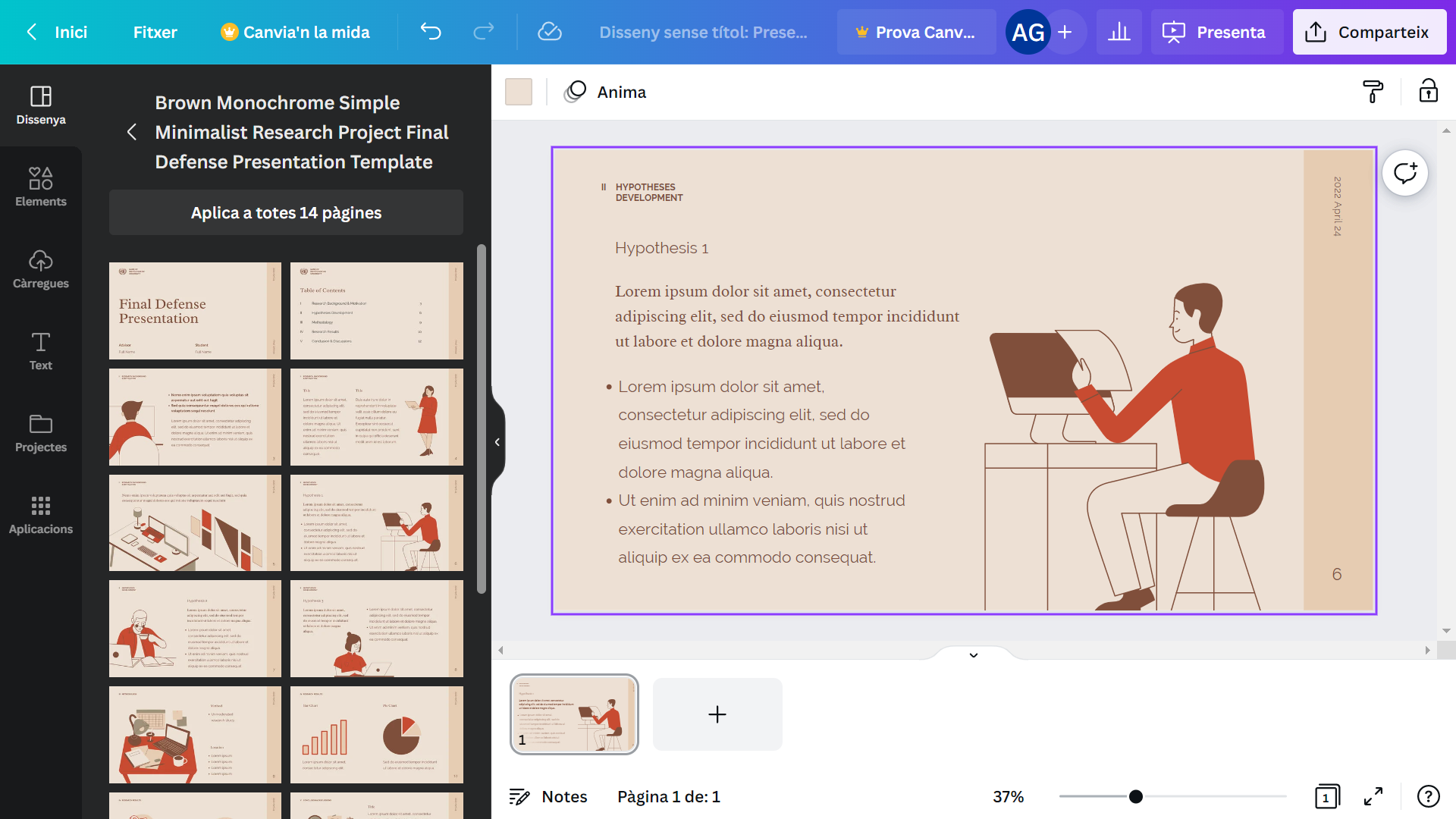 Adaptació de plantilles diverses Adaptació de plantilles diverses