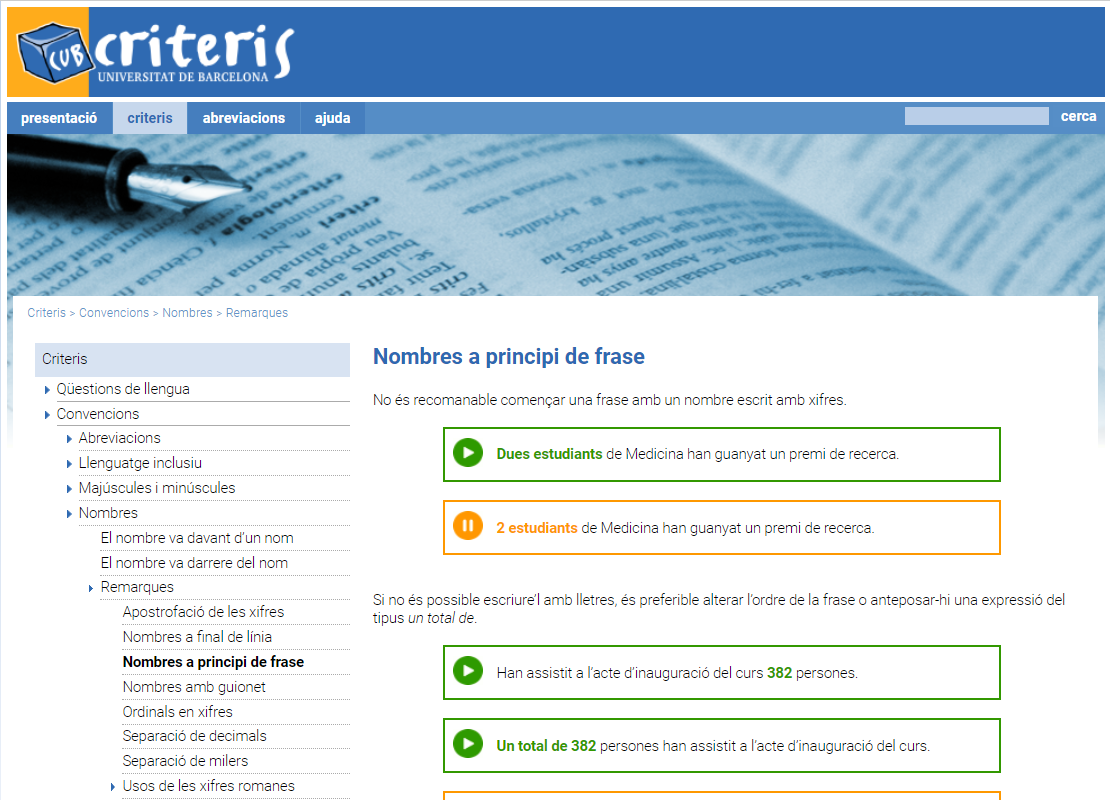 Les millores de navegació: menú lateral sempre visible