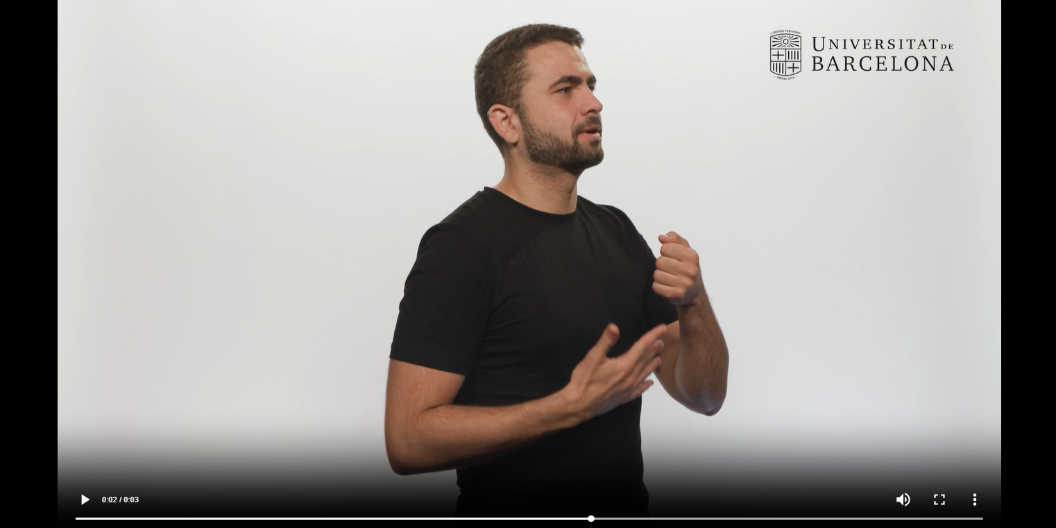 Vídeo del terme <i>àlgebra</i> amb vista dreta Vídeo del terme àlgebra amb vista dreta